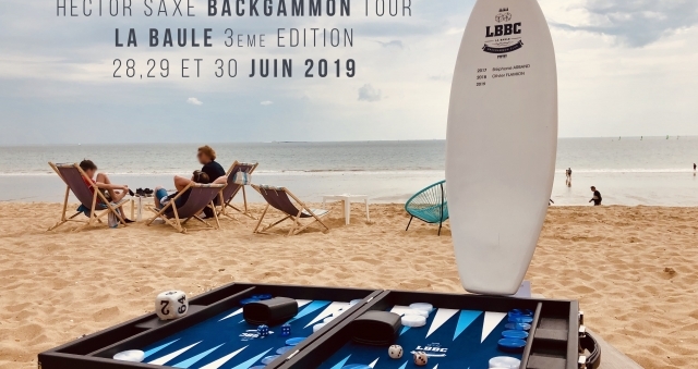 Baie de la baule Loisirs, Tournoi de Backgammon HSBT La Baule 2019