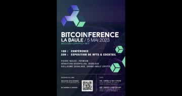 Photo annonce BITCOINFERENCE sur les crypto